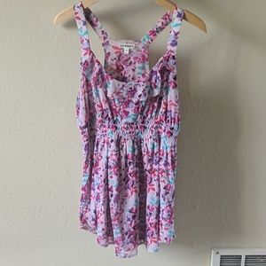 Flowy racerback tank